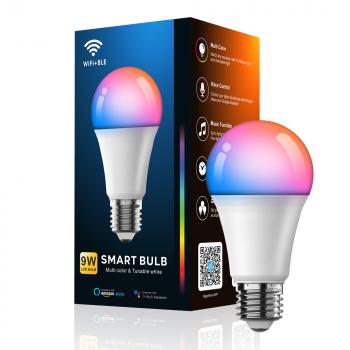 Wi-Fi Smart Bulb 10W RGB+CW