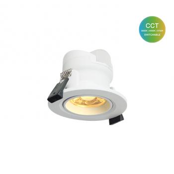 70mm Cut-out Adjustable 3CCT Downlight 