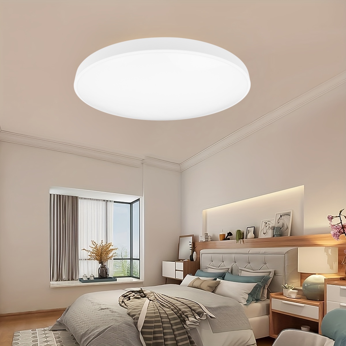 CL07-White Light emitting diode ceiling light 18w ultra-thin round energy saving lamp living room balcony bedroom indoor lighting modern light emitting diode energy saving lamps