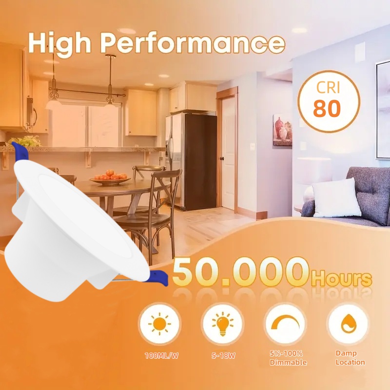 DL01-F SAA Australia standard 90mm 10w tri-color 3cct aluminum light saa light emitting diode downlight dimmable anti-glare ceiling spotlight waterproof