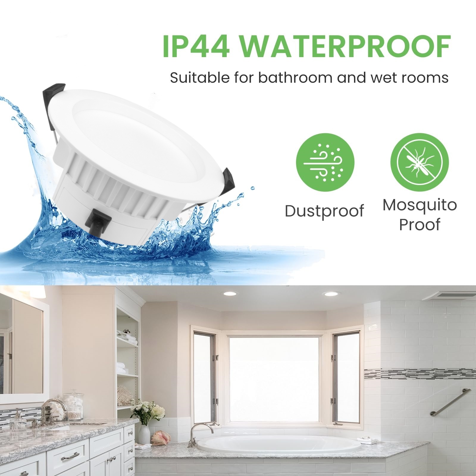 DL11 Australia Downlight Waterproof AntiGlare Aluminum Recessed Ceiling Spotlight saa home Office SMD Downlights 3cct spotlight lamps