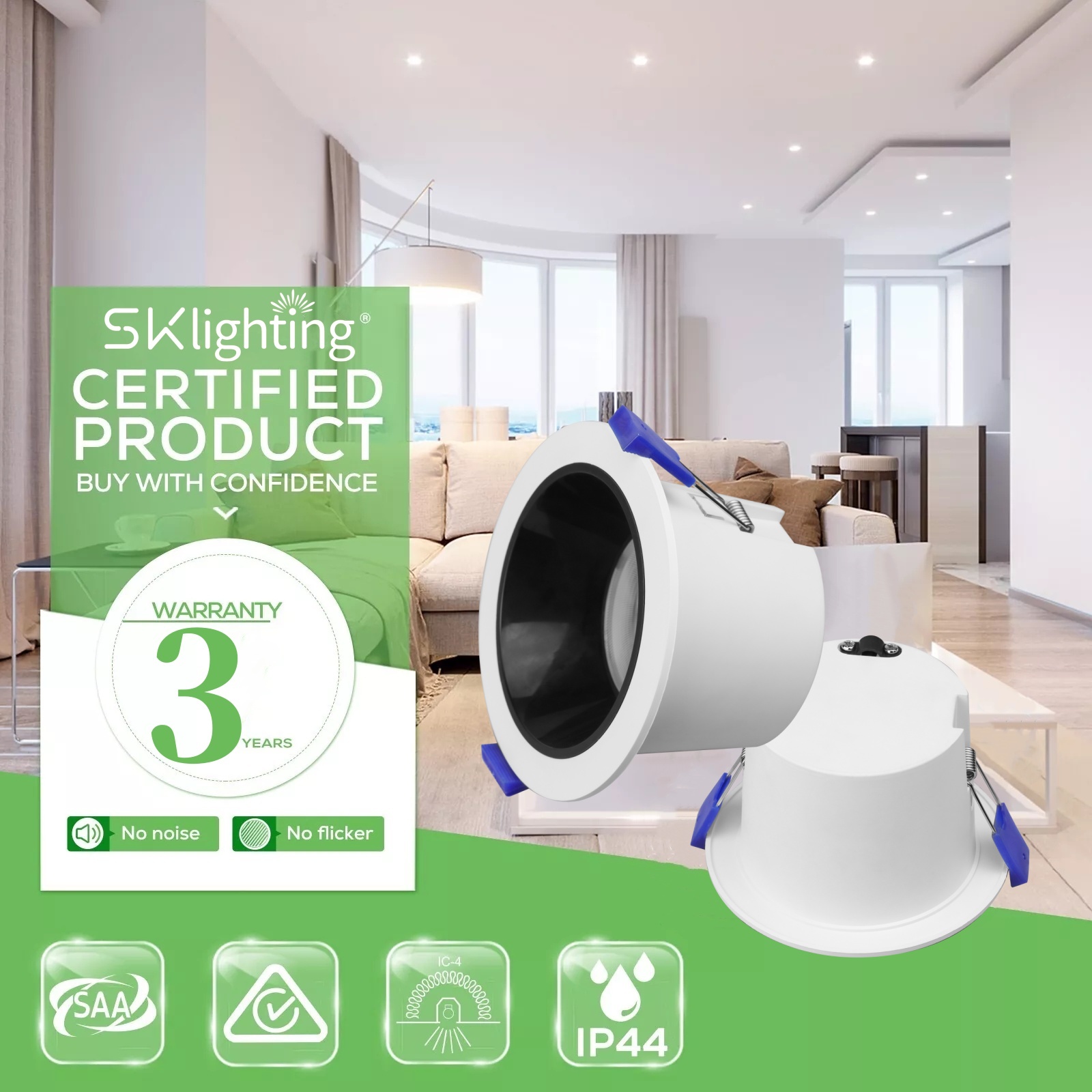 DL07 COB Led ceiling light waterproof led spotlight dimmable modern adjustable recessed 7w indoor luminous body light power item