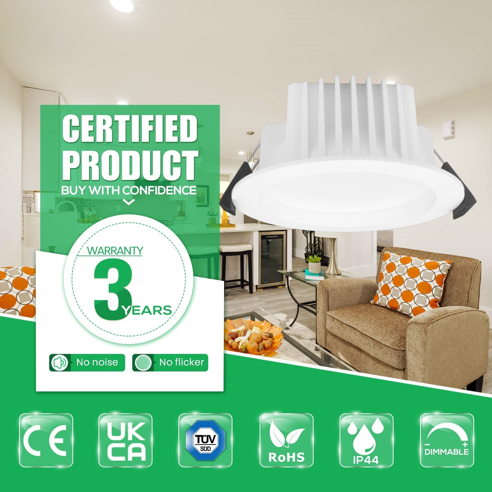 DL11 Australia Downlight Waterproof AntiGlare Aluminum Recessed Ceiling Spotlight saa home Office SMD Downlights 3cct spotlight lamps