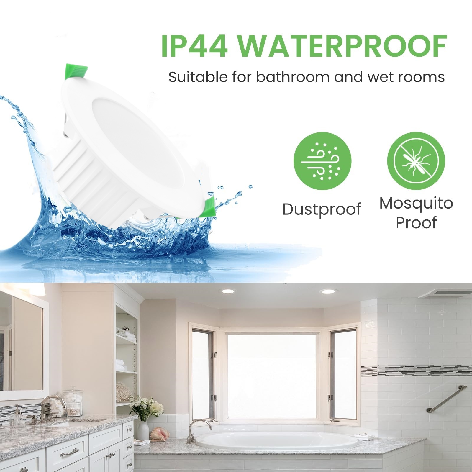 DL11 adjustable downlight dimmable led recessed lights 10W LED Downlight Internal 3cct Saa Led Ceiling Lights IP44 waterproof lamp ce