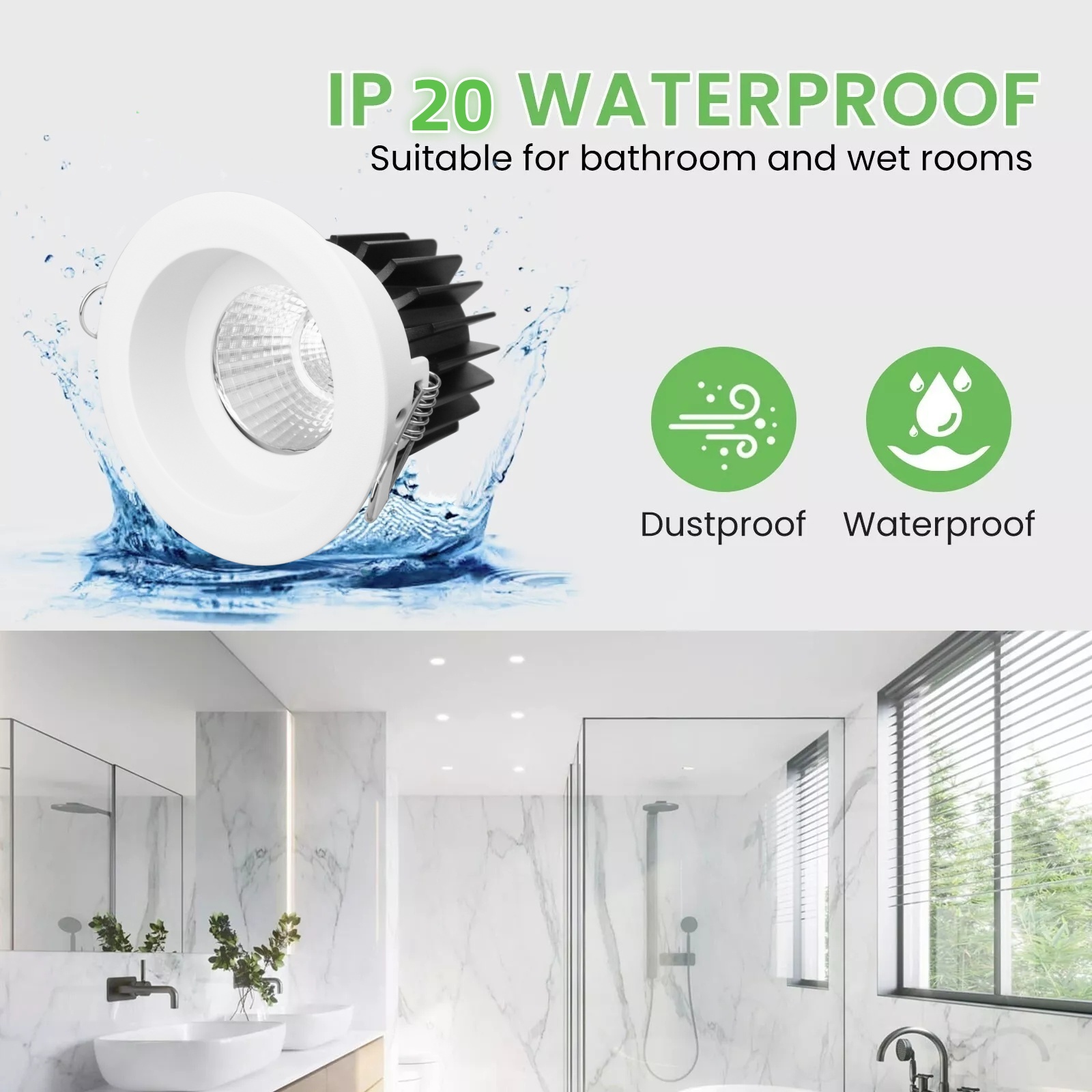 DL50 Living room bedroom dining room modern light emitting diode ceiling light fixtures new light emitting diode recessed spot light