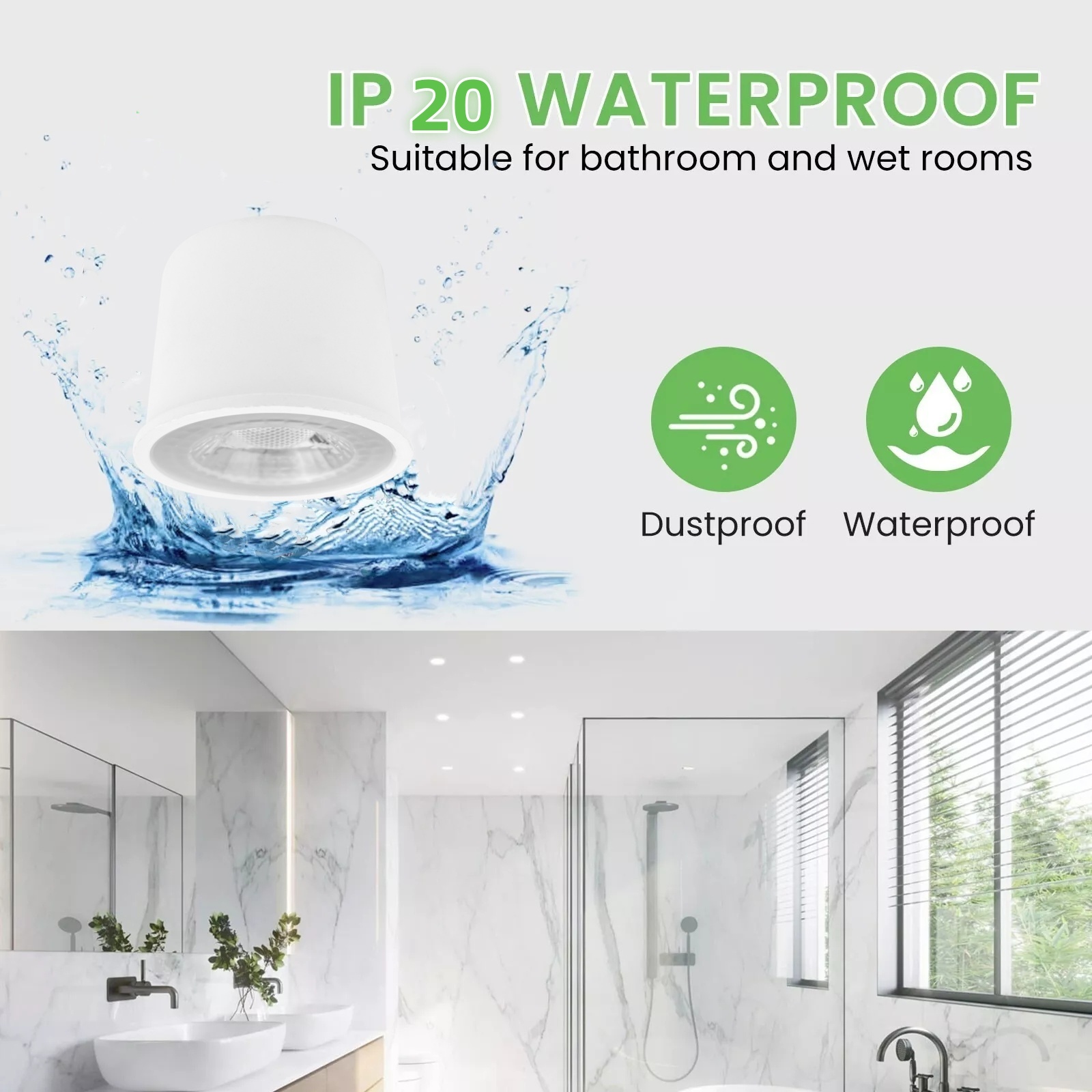 DL90 Frame Aluminum Commercial Round square Cylinder LED Downlight Surface Mounted Outdoor Cob Spot Light for Hotel Project